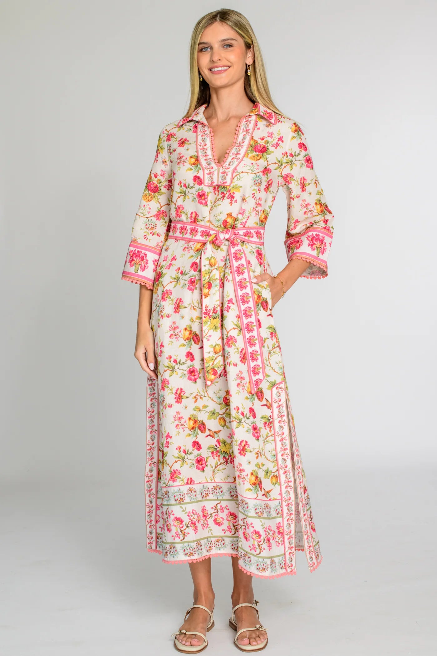 El151302 English Garden Maxi Dress