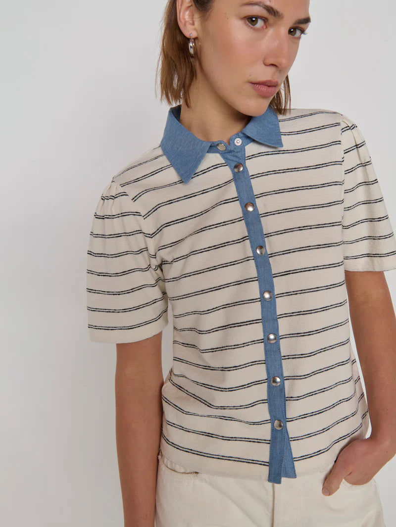 Na111552 Tuscany Stripe Top
