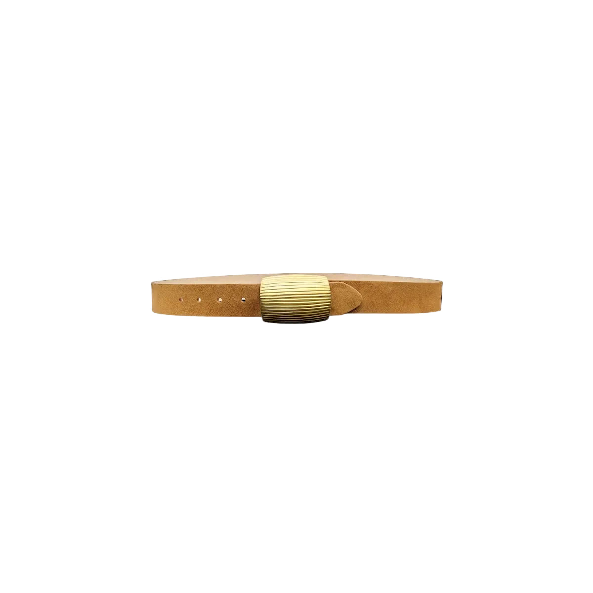 La4002 Camel Suede Belt
