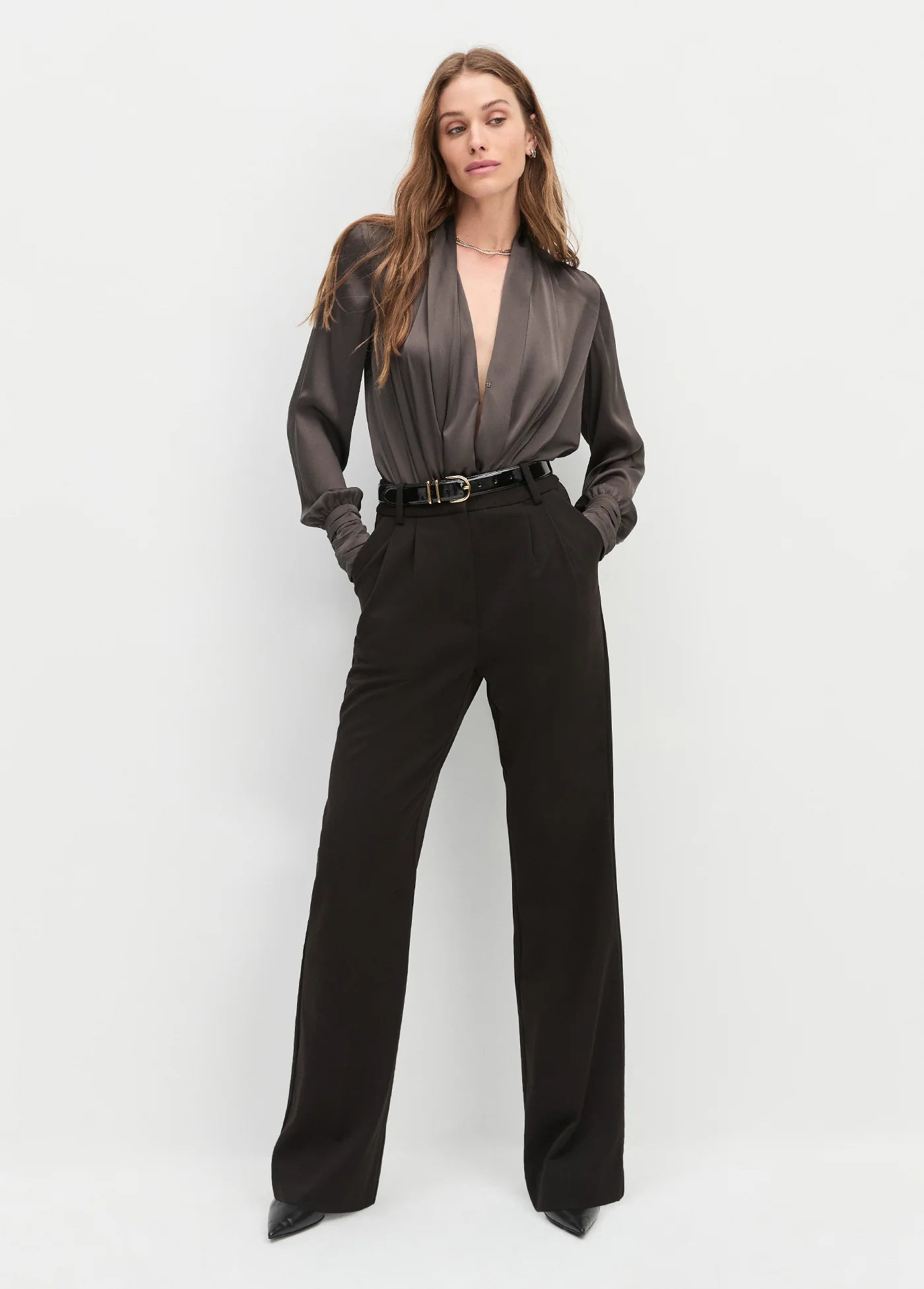 Fa2013 Satin Bodysuit