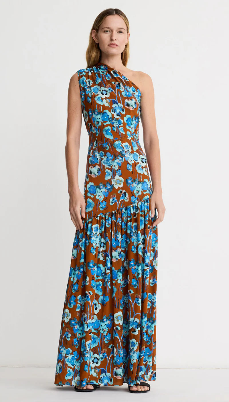Smsp26055 Desert Floral Maxi Dress