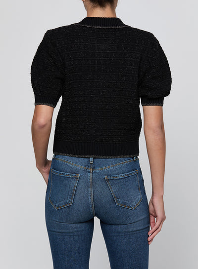 La80289 Waffle Stitch Cardigan