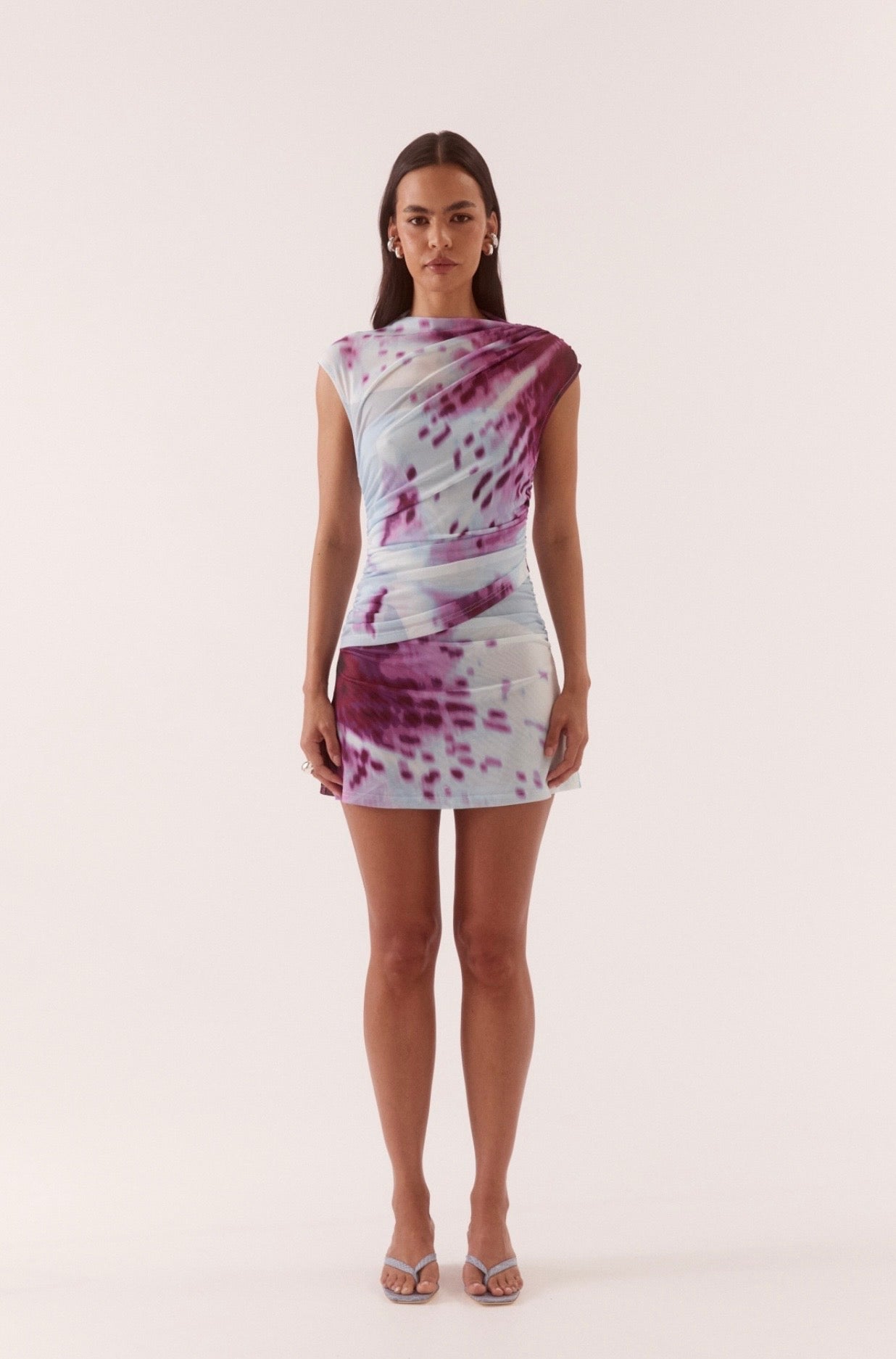 So26020 Blue Orchid Mini Dress