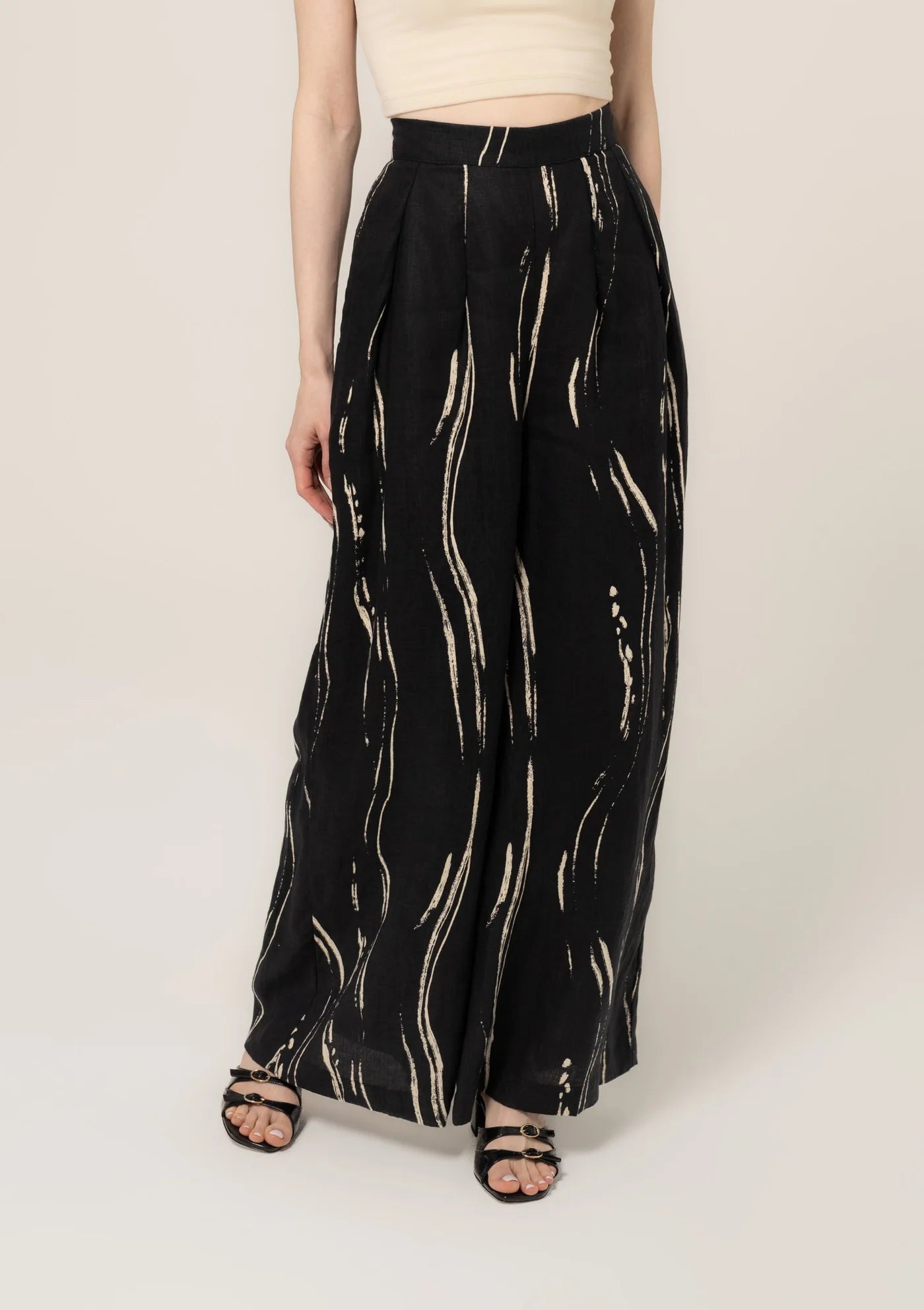 Be3477 Black Sumi Pants