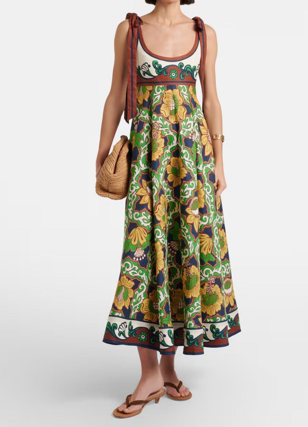 Al6925 Liana Ballet Midi Dress