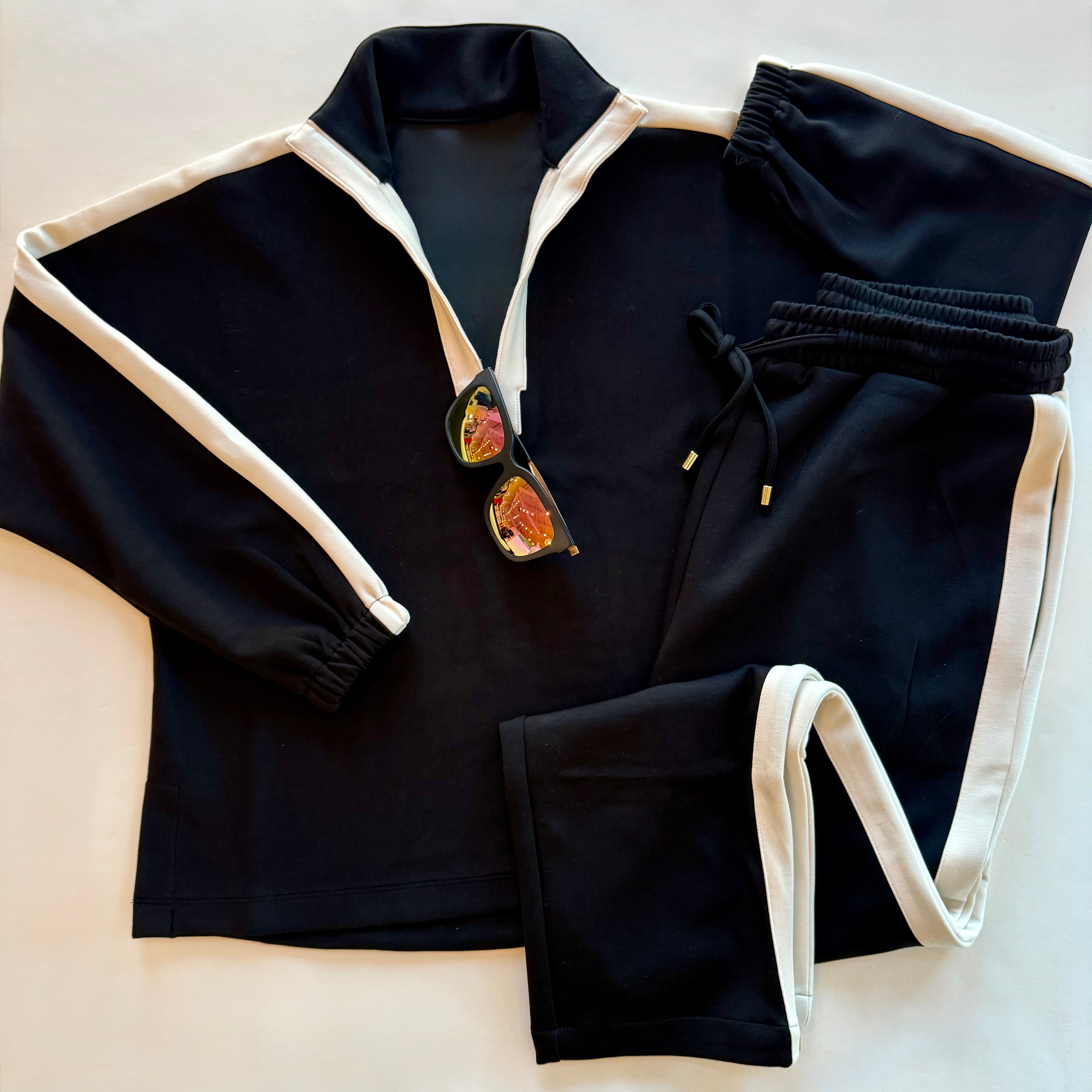 Em591 Contrast Trim Pullover