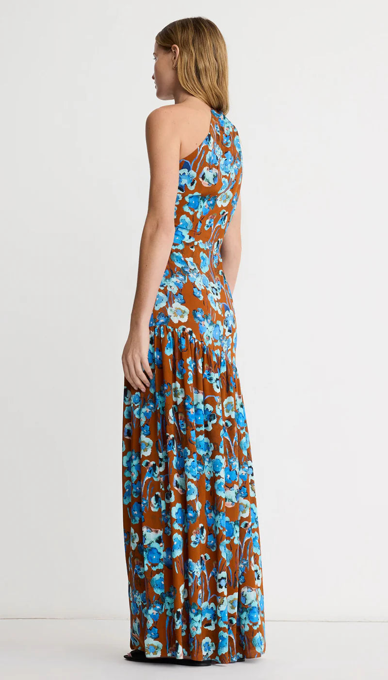 Smsp26055 Desert Floral Maxi Dress