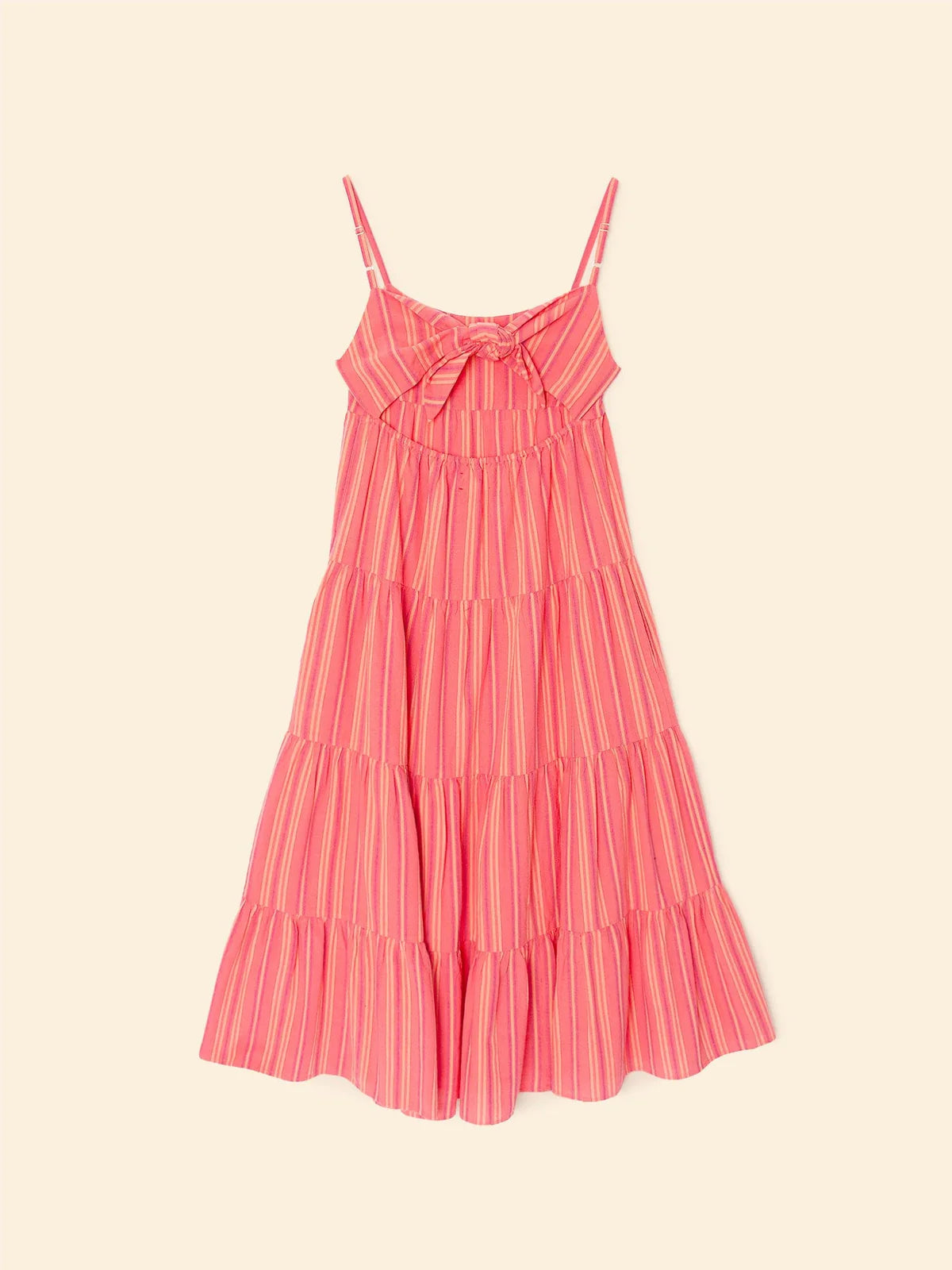 Xixs000 Sunset Rose Maxi Dress