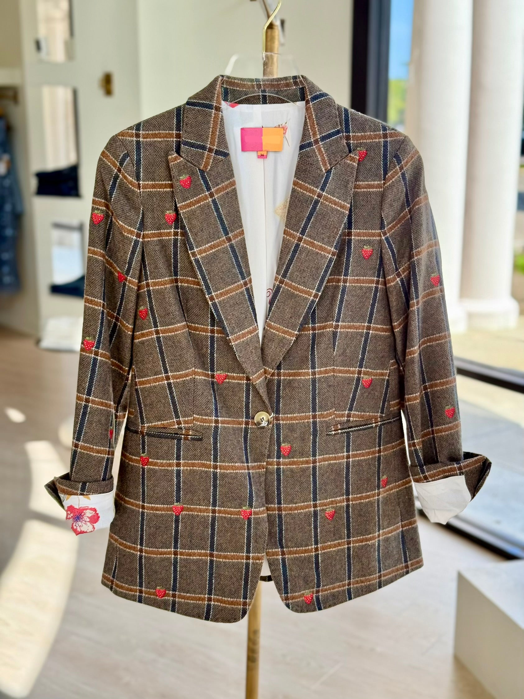 Vi34029 Cherries Blazer