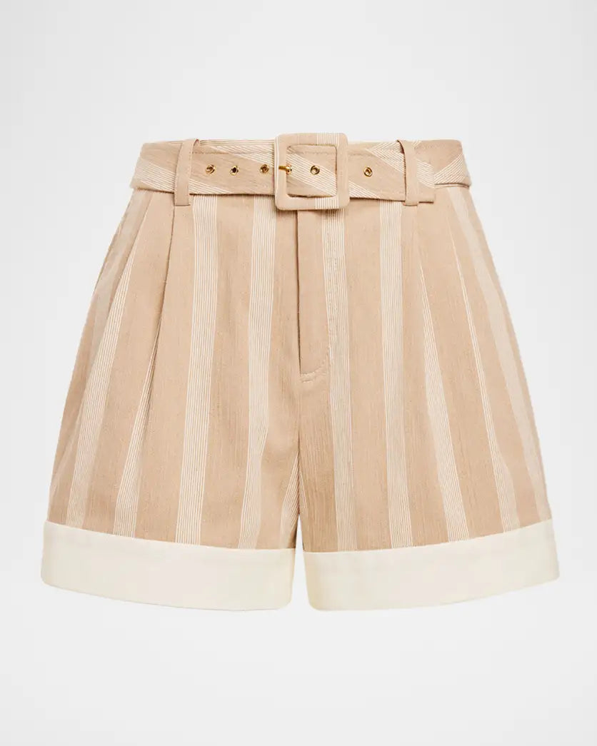 Raa5008 Sandstone Stripe Shorts