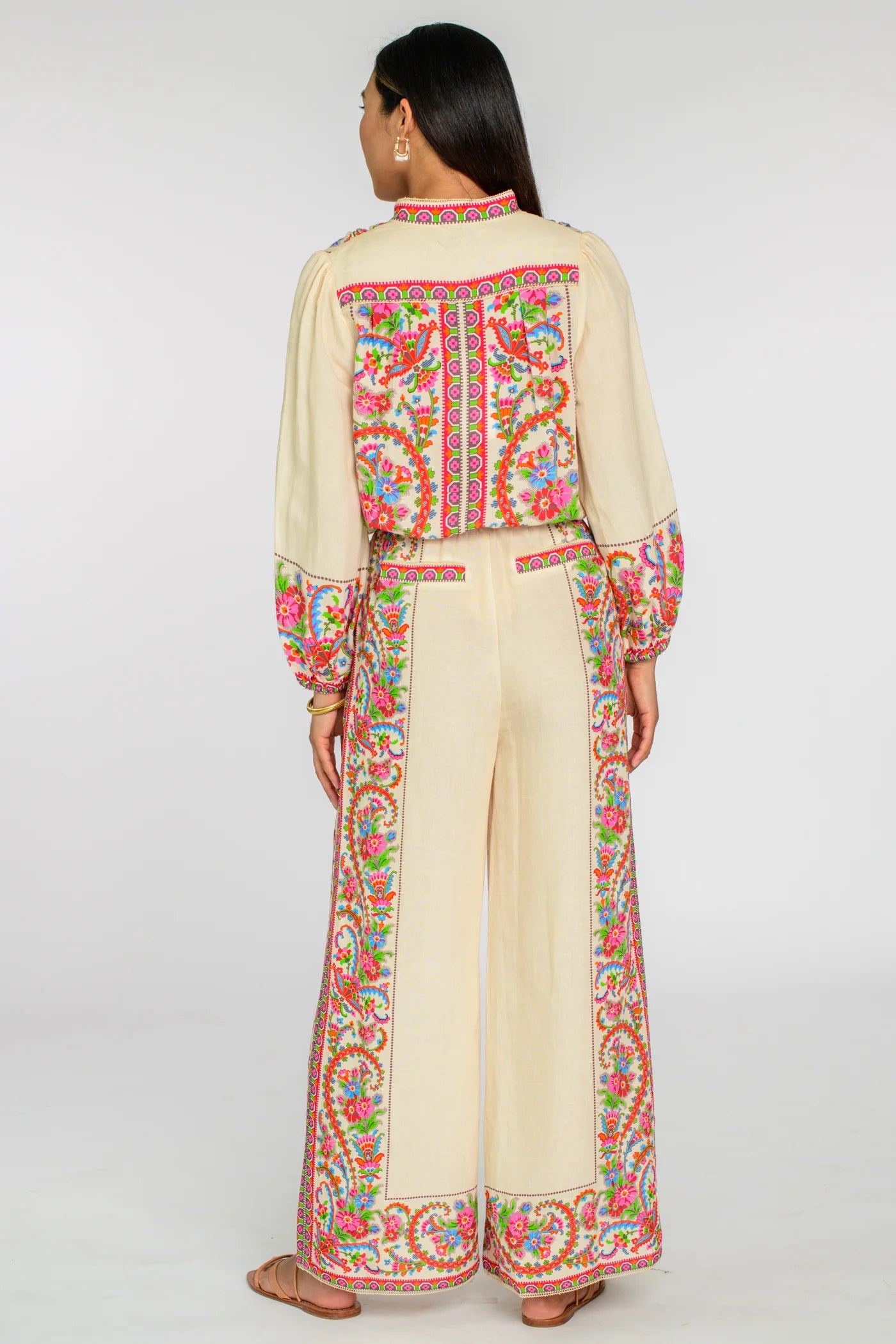 El3322 Summer Scroll Pant