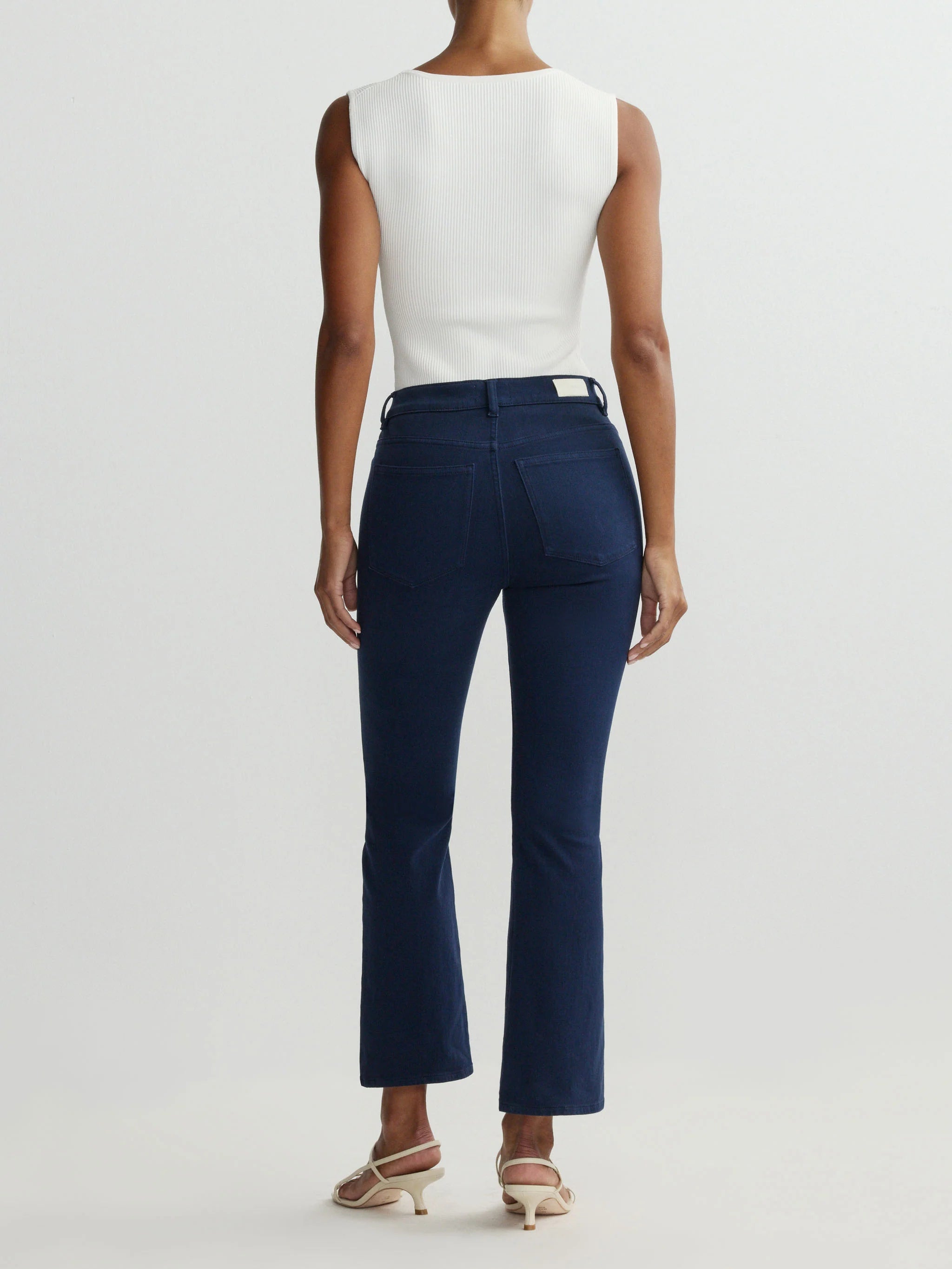 Dl90041 White Square Neck Top