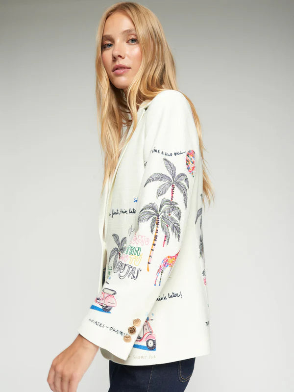 Vi33558 Linen Blazer