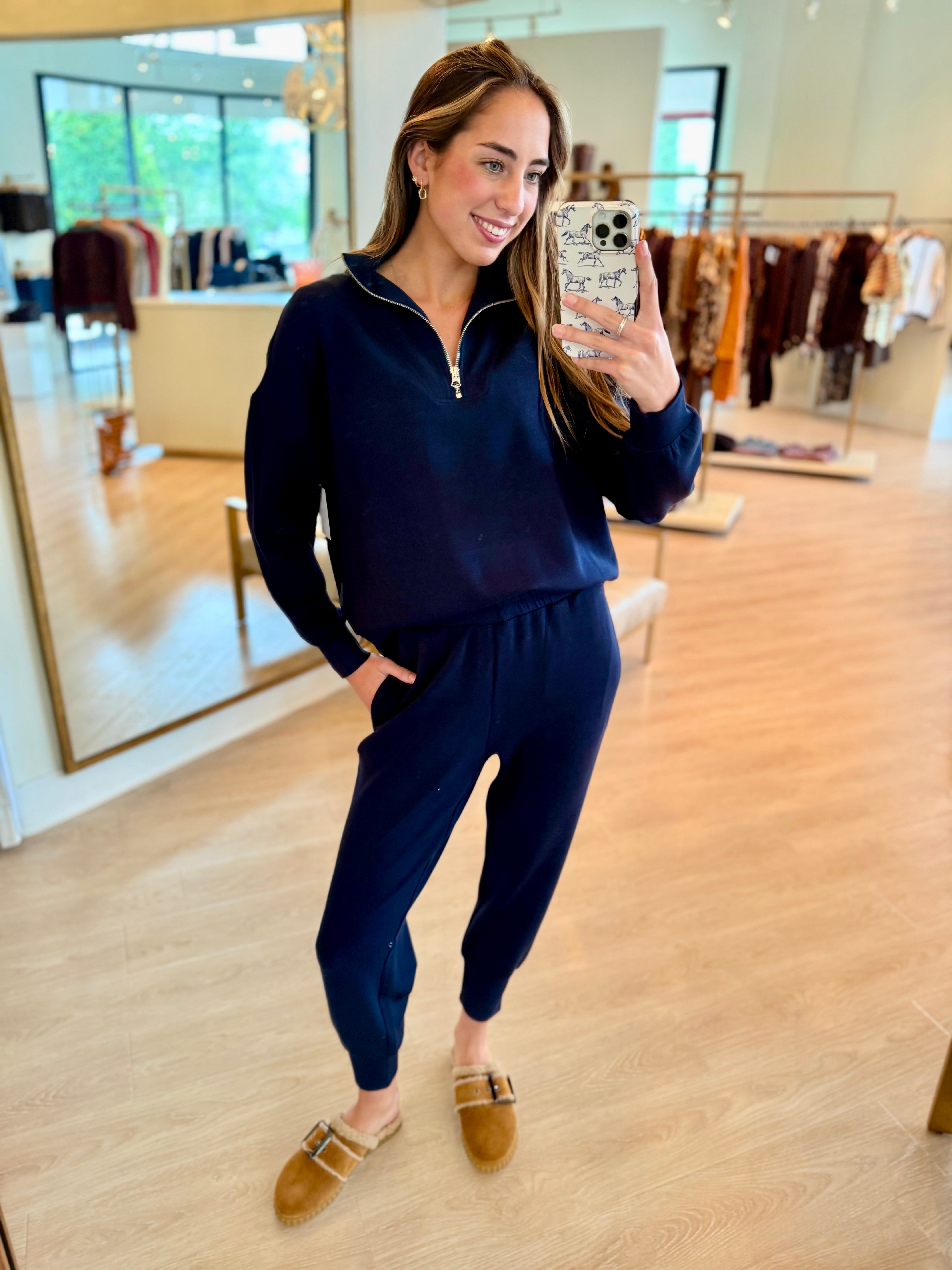 Va01461 Set - Navy Sweat Set