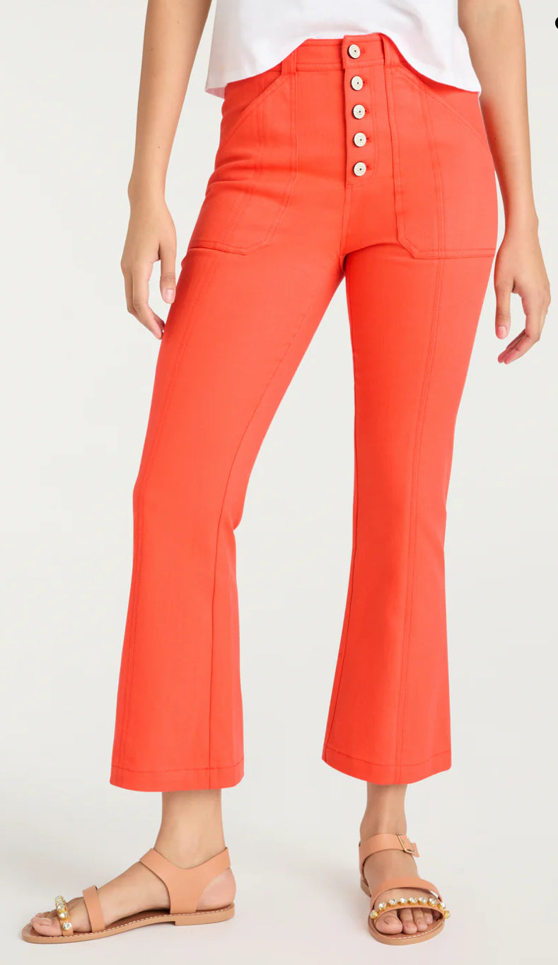 Cizp8551 Cherry Cropped Pant