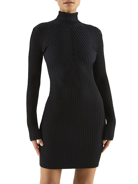 Raa7003 Navy Sweaterdress