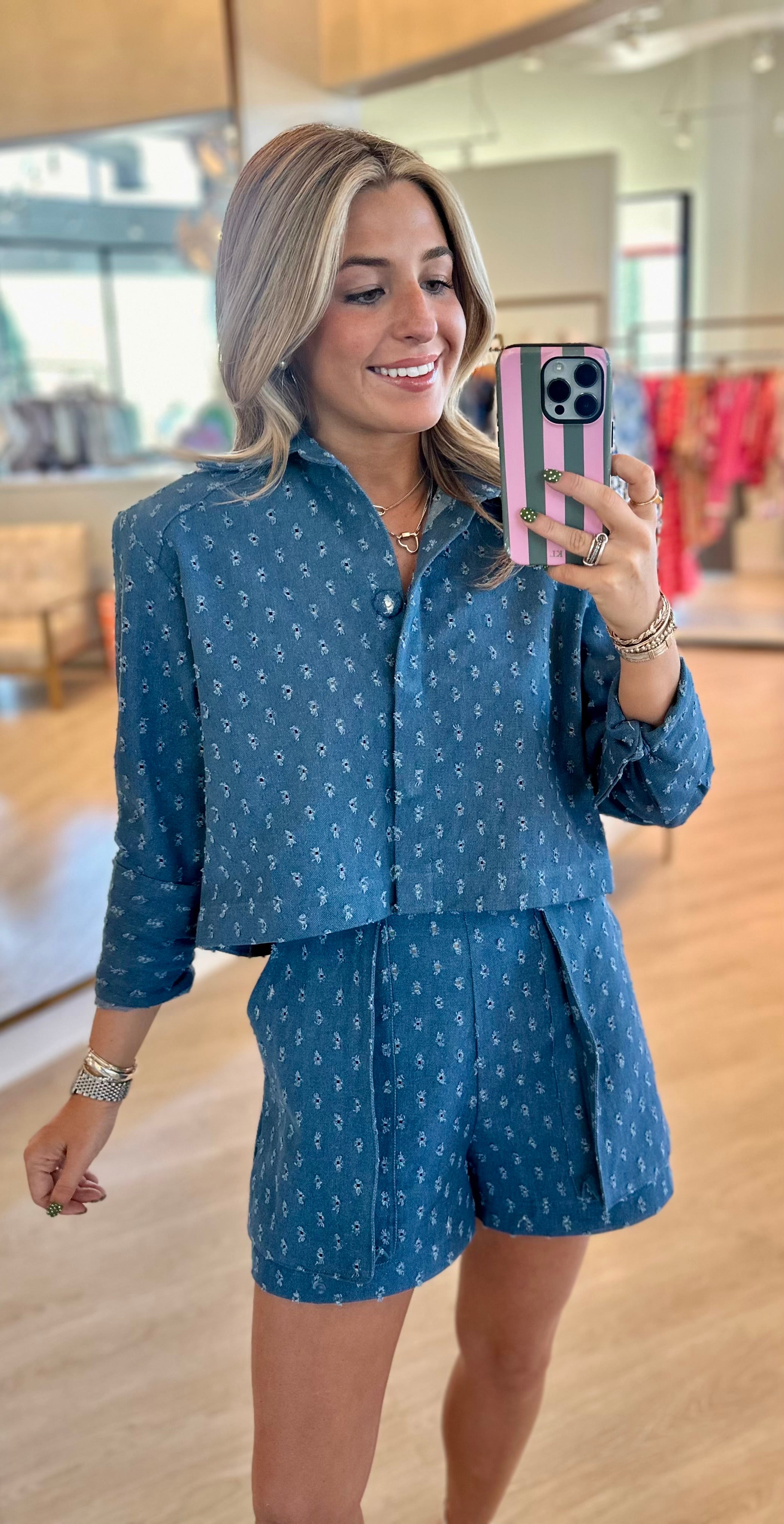 Jb121 Denim Top