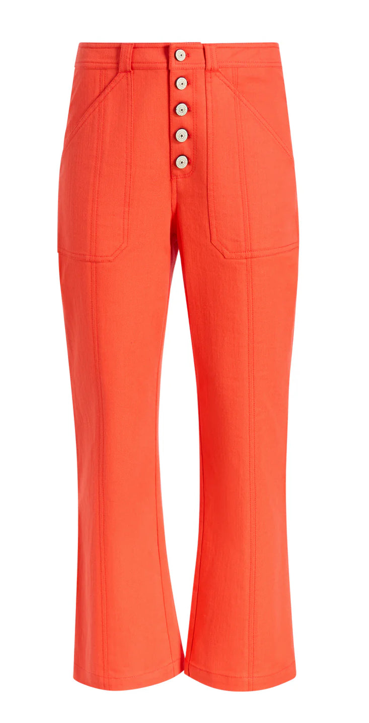 Cizp8551 Cherry Cropped Pant