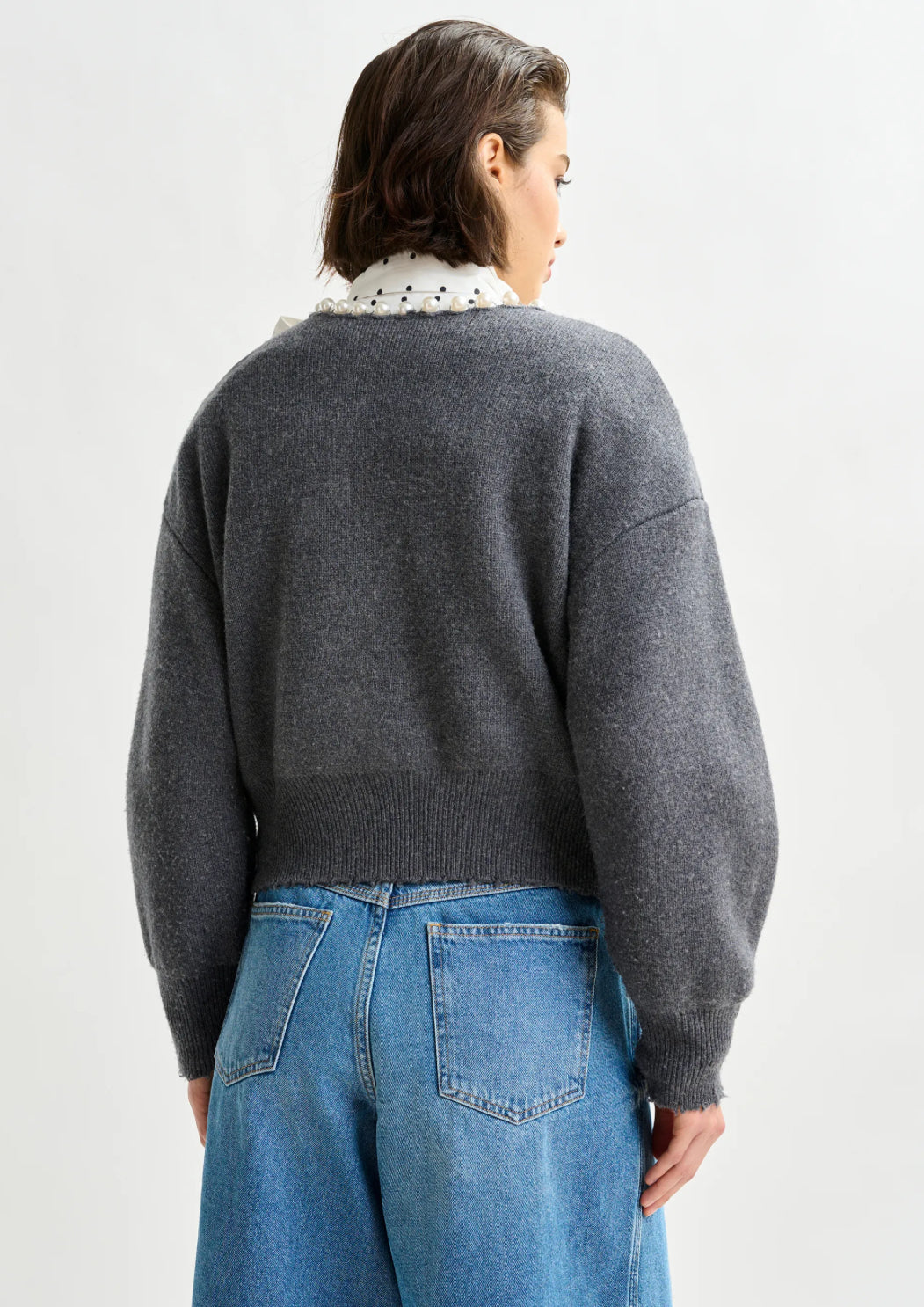 Esideas Pearl Embellished Cardigan