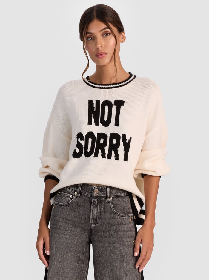 Alcc51710 Not Sorry Pullover