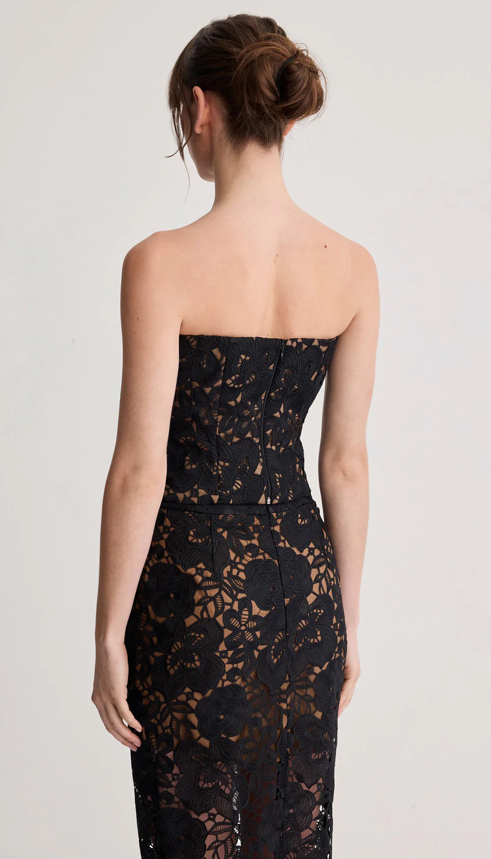 Sm2605 Lace Bustier Top