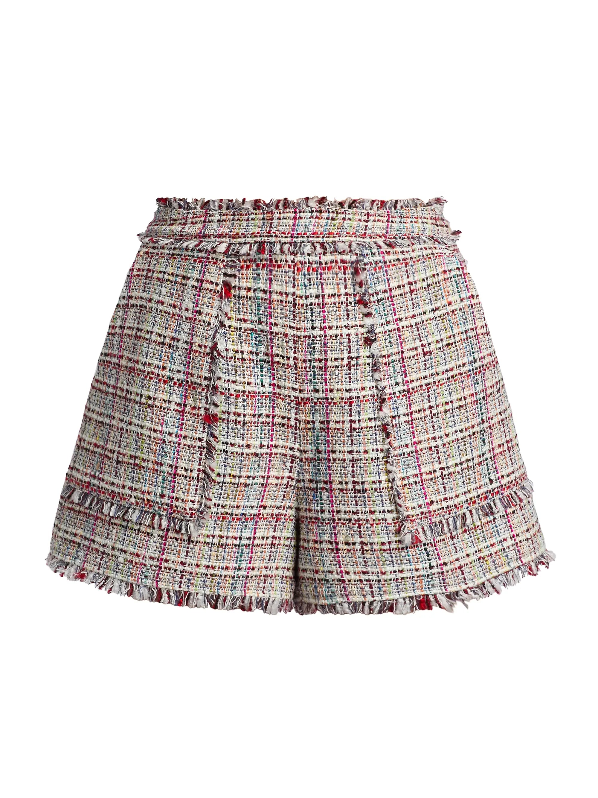Ci53611 Cinq A Sept Wildflower Tweed Shorts