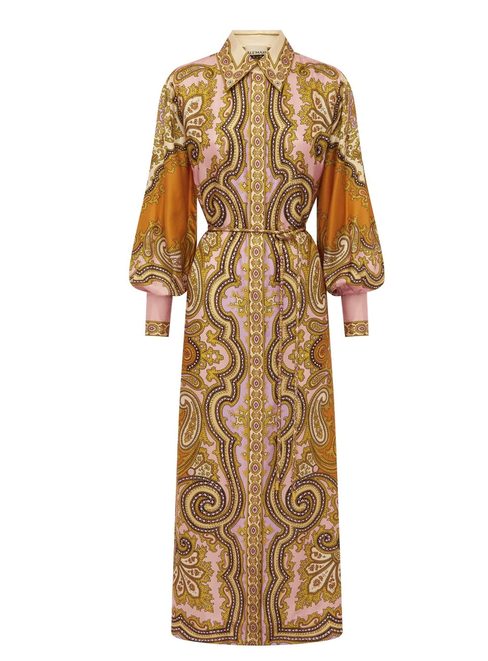 Al5776 Clemenza Silk Shirtdress