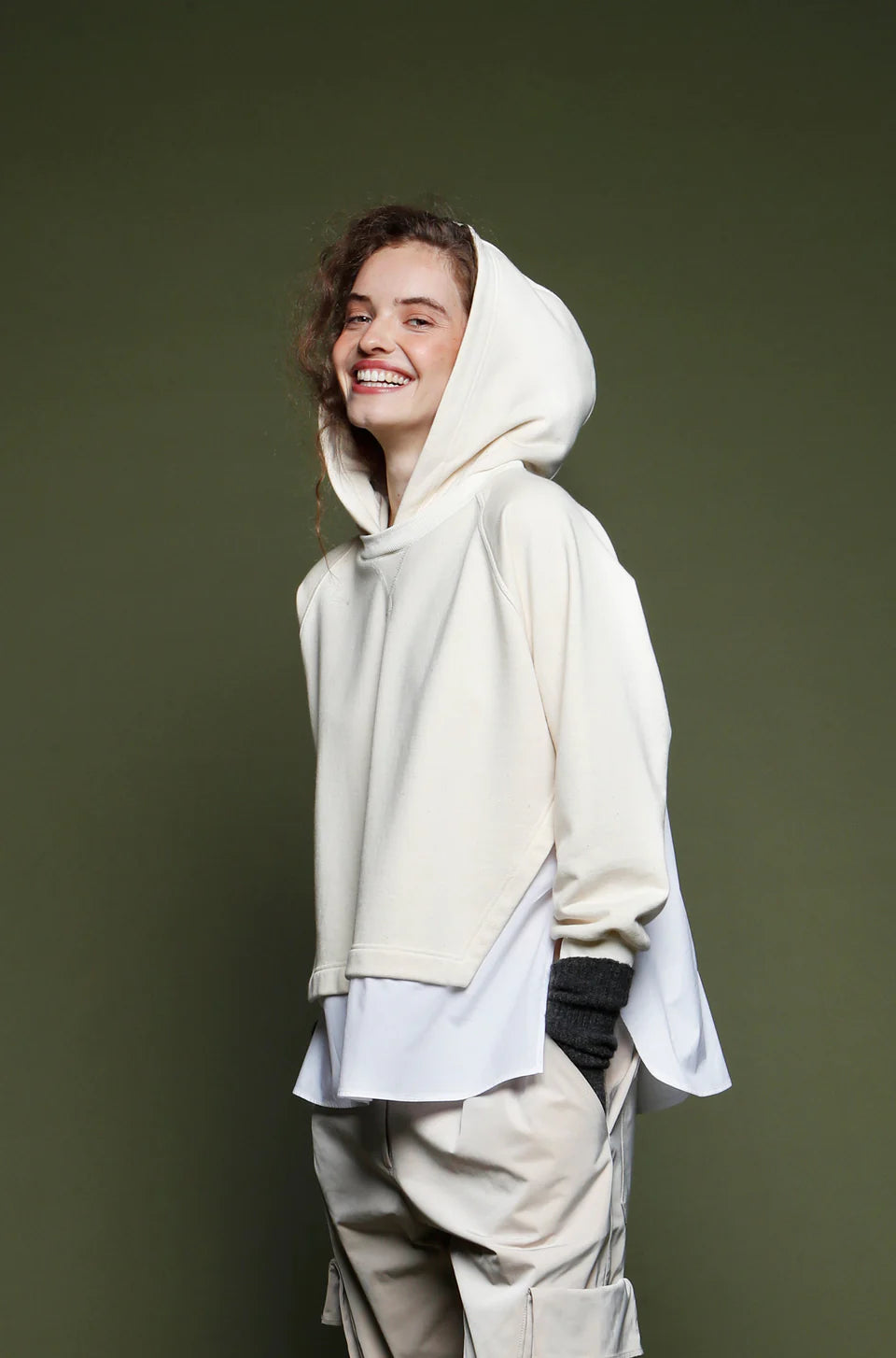 Ps2533 Layered Hoodie