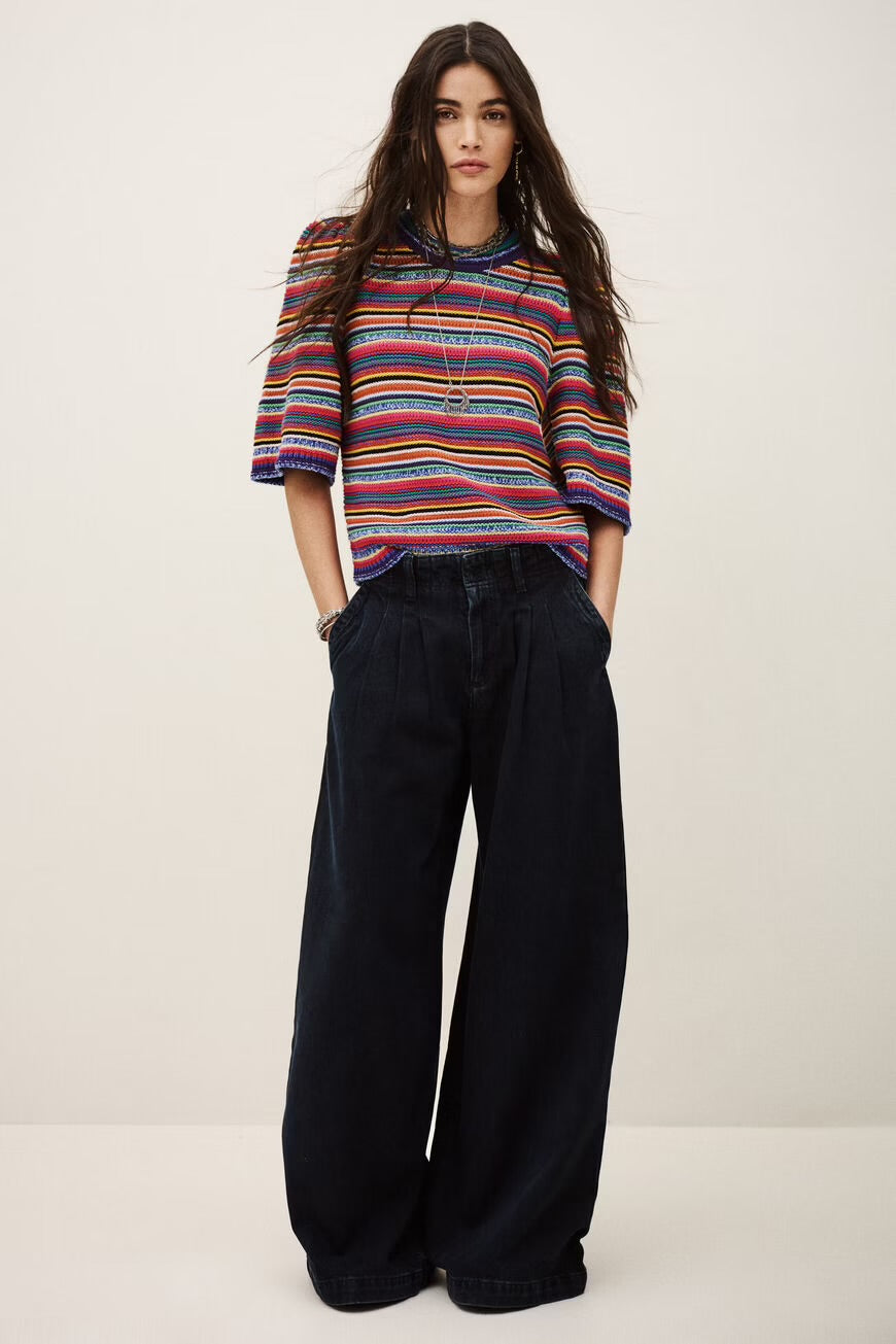 Bafar Multicolor Stripe Sweater