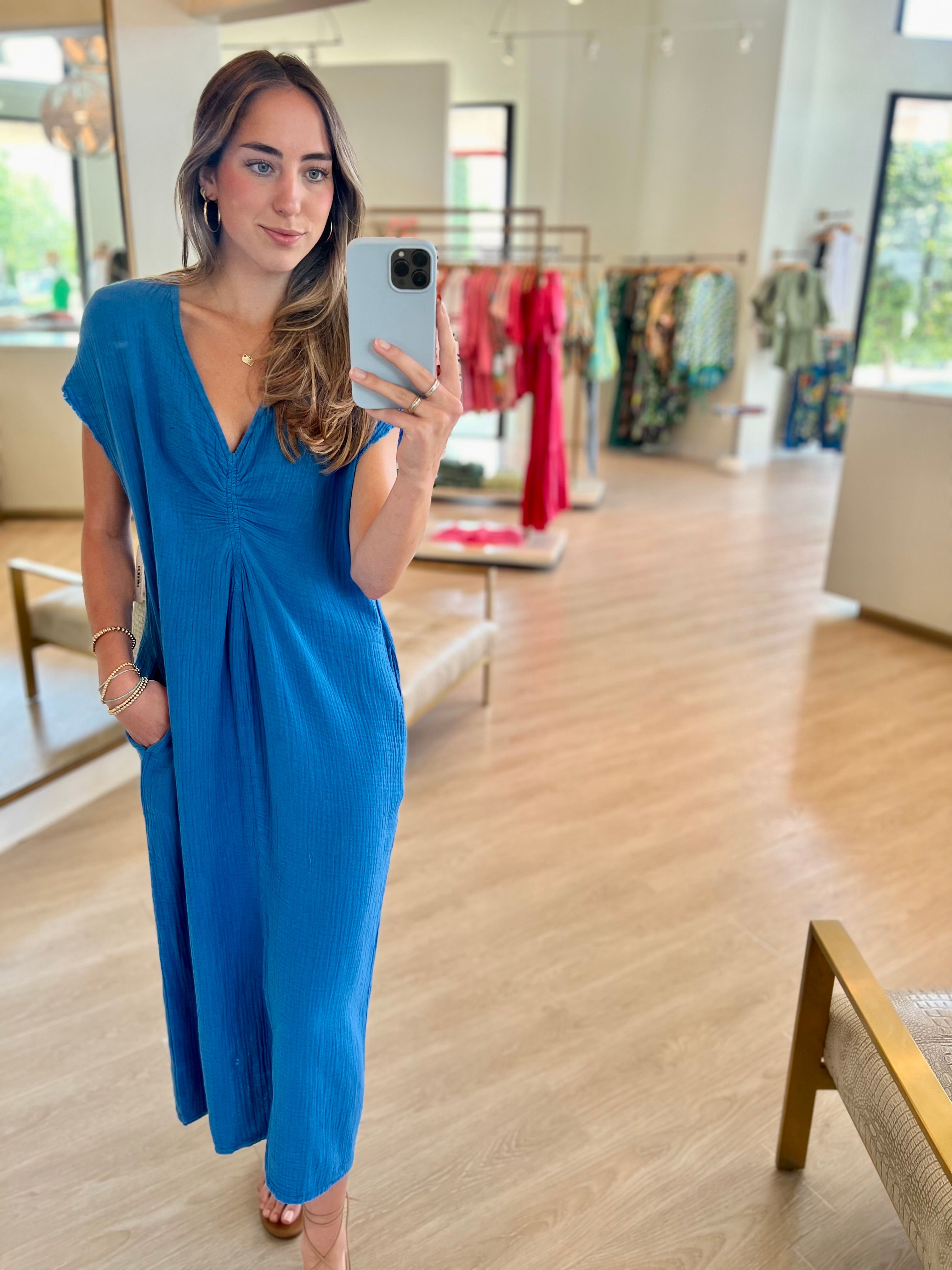 Xixchg004 Xirena Deep Wave Midi Dress