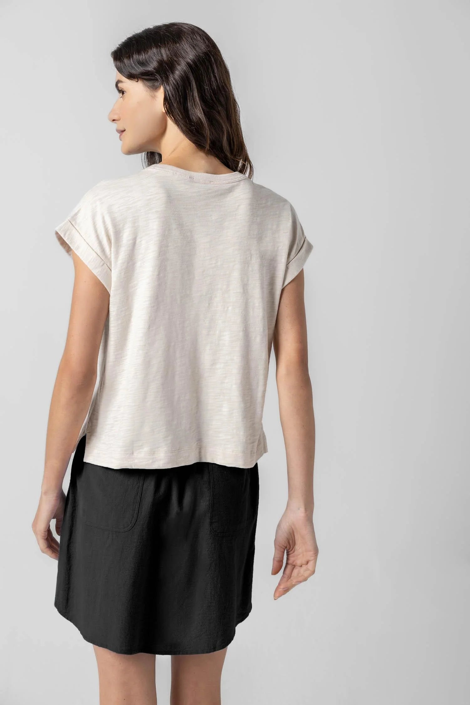 Lipa2972 Canvas Boxy Tee