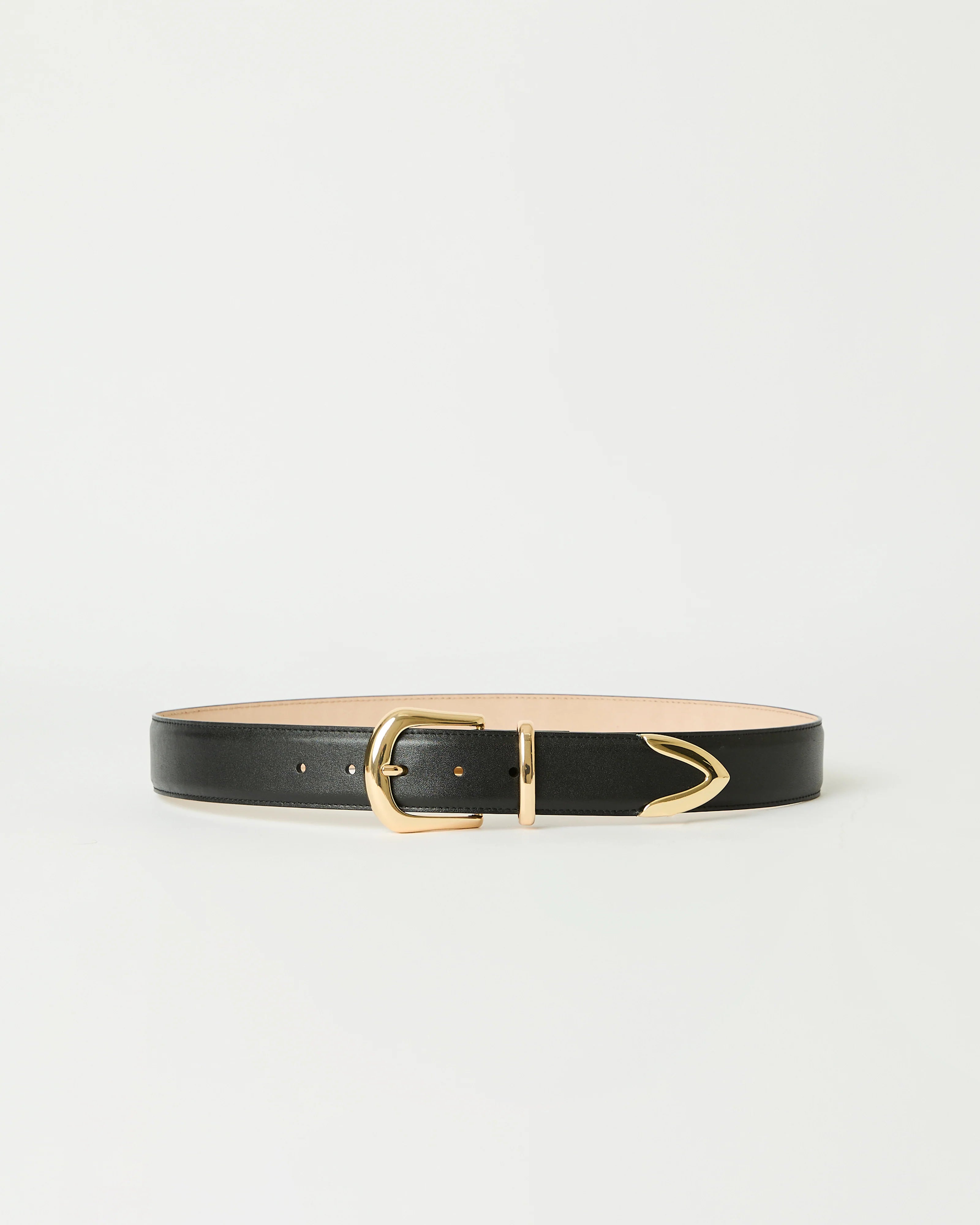 Bebh857 Marc Belt - Black/Gold