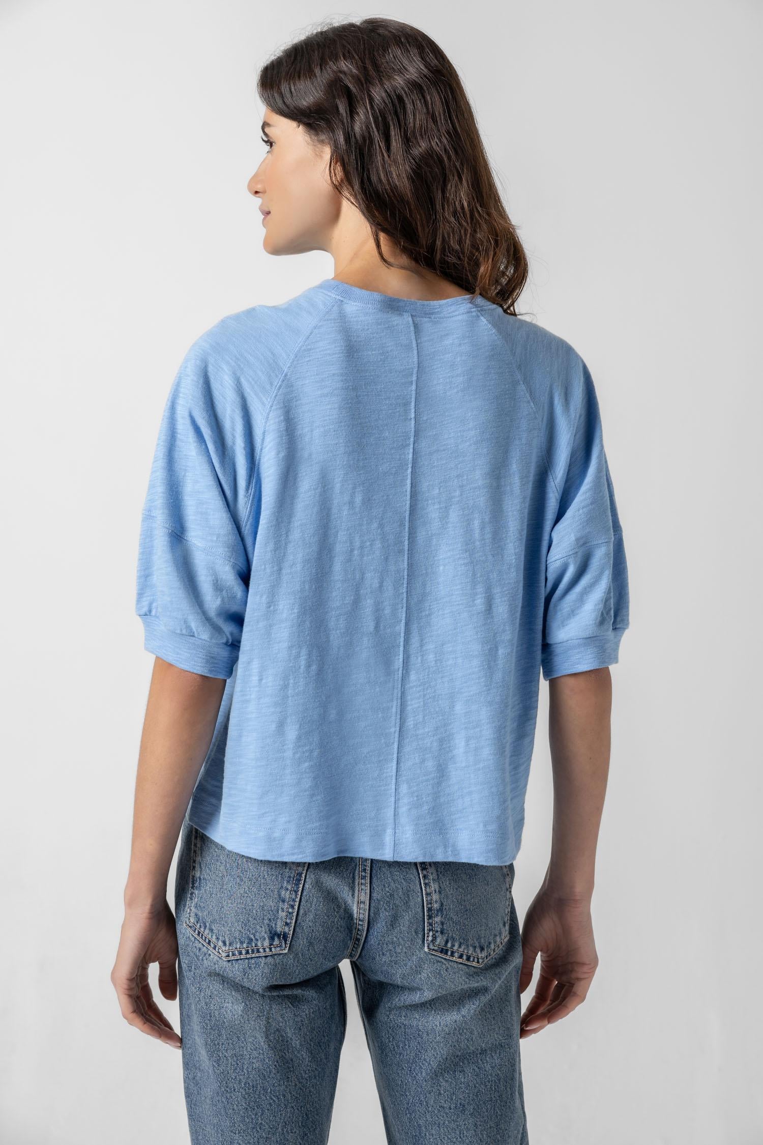 Lipa2969 Lilla P Malibu Blue Sweatshirt Tee