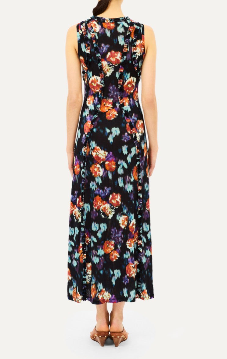 Ul0814 Nocturne Printed Jersey Dress