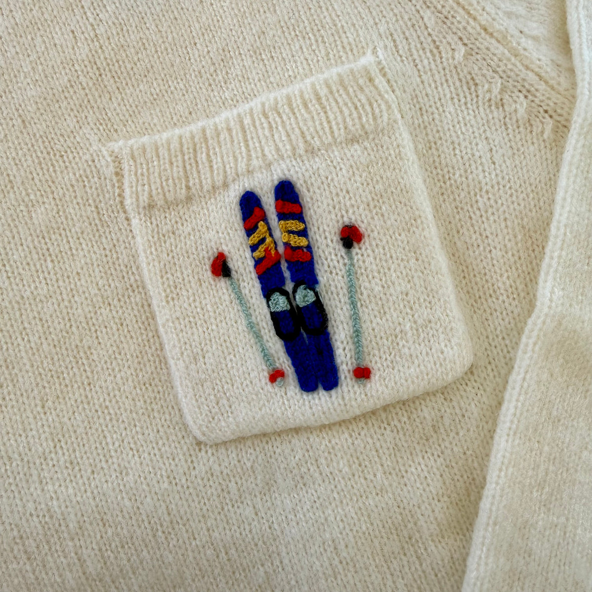Trw1618 Apres Ski Sweater - Cream