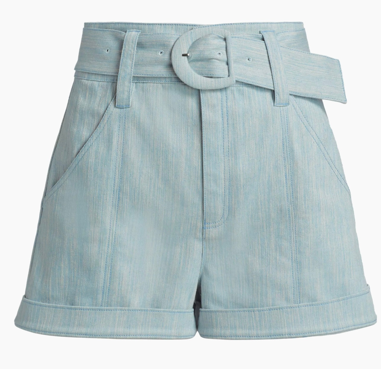 Cizp6407 Cinq A Sept Blue Melange Short