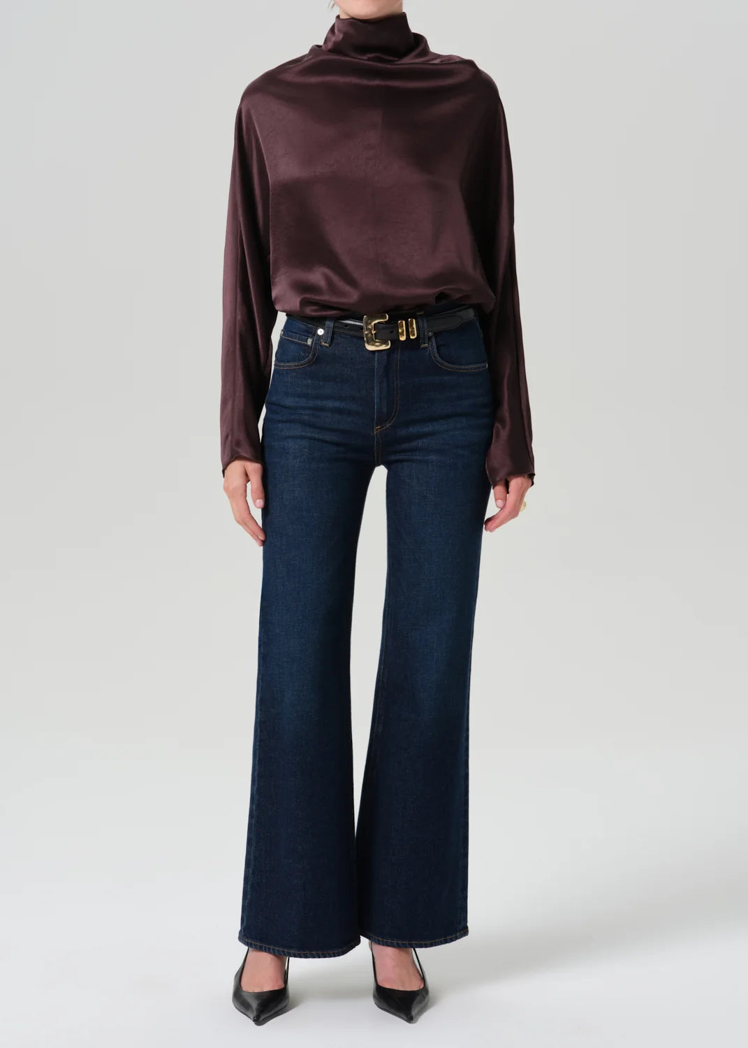Ci1854 70s Inspired Flare - Dark Indigo