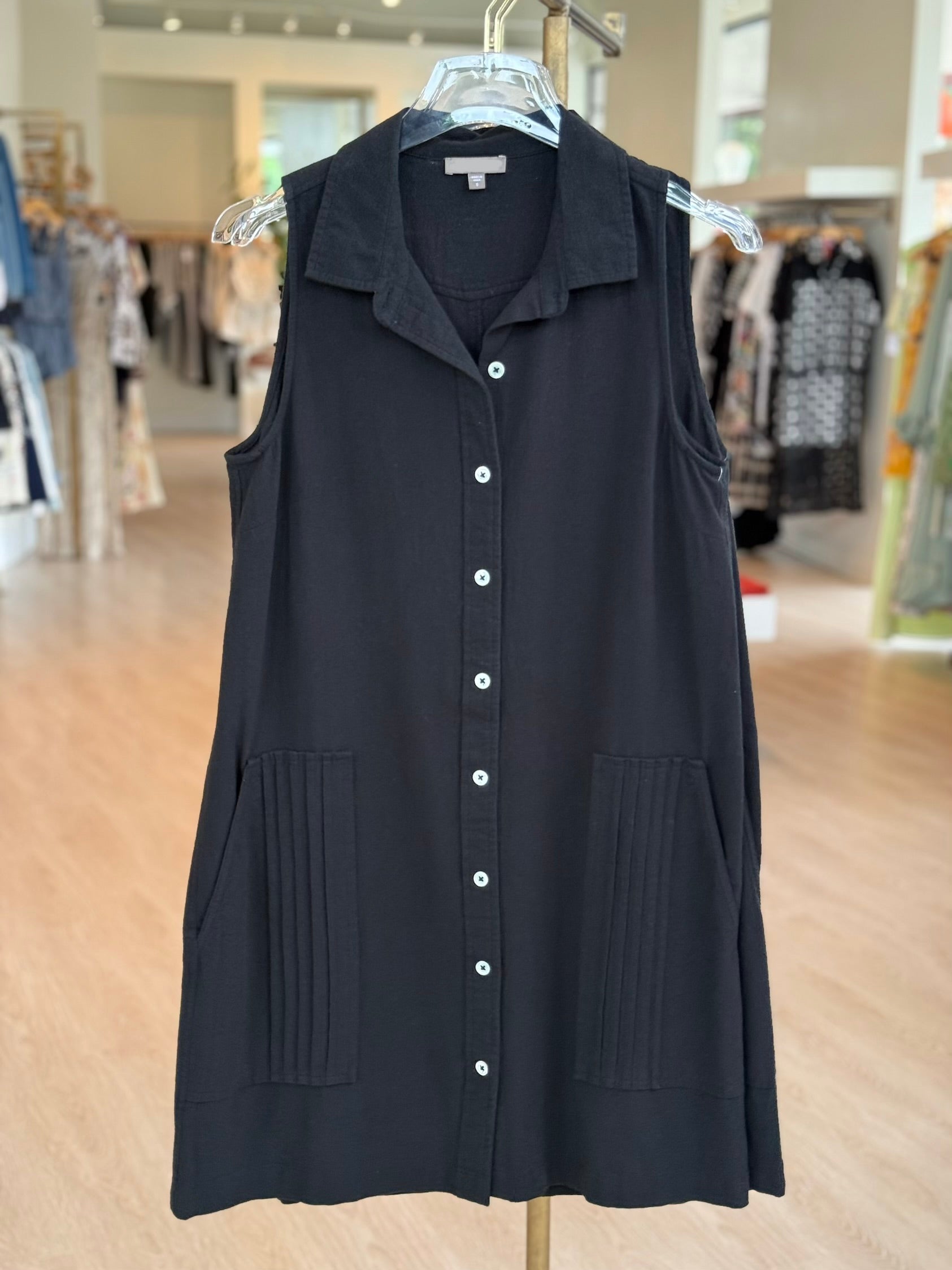 Lipa3360 Black Sleeveless Dress