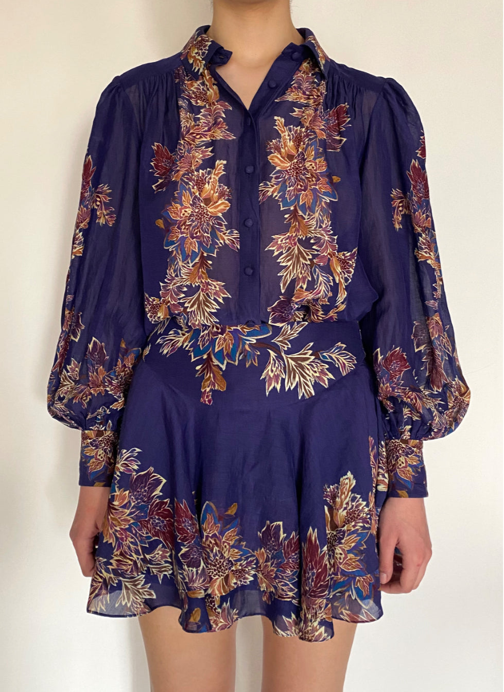He5888 Midnight Boho Skirt