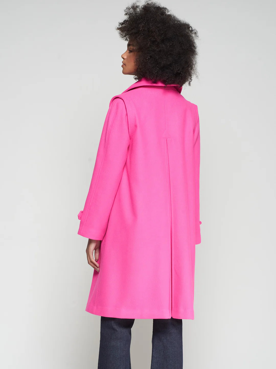 Vi32798 Vilagallo Pink Long Coat
