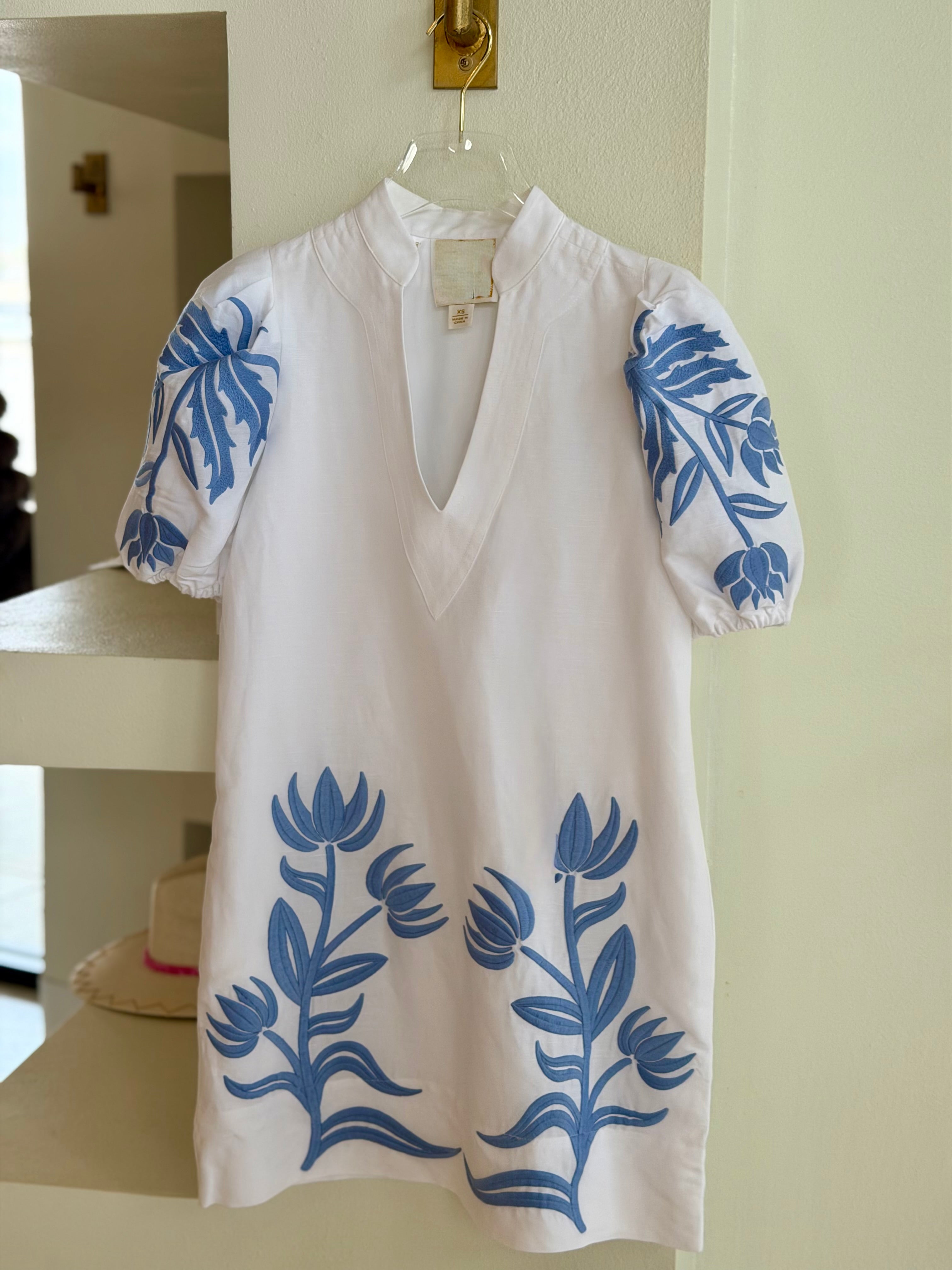 Em704 Dutch Tile Mini Dress