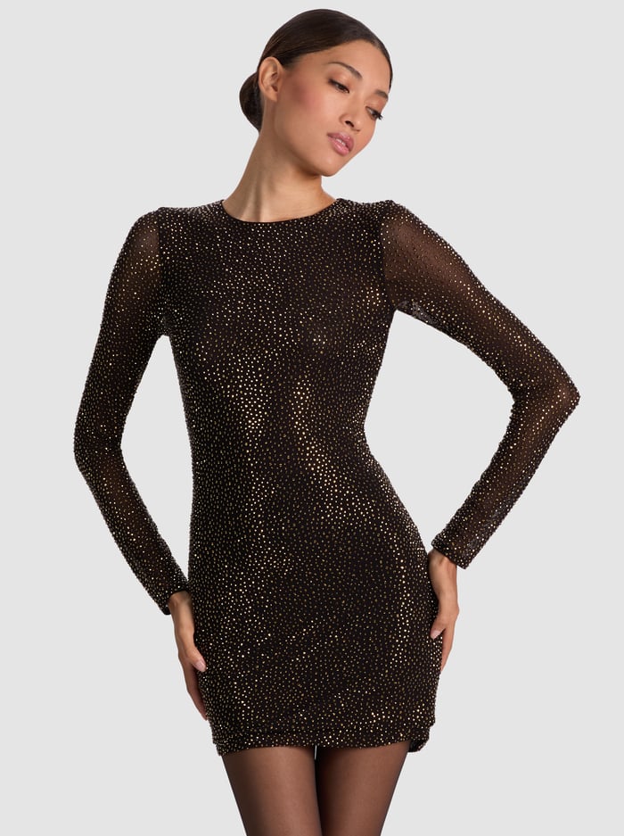 Alcc509e Embellished Mini Dress