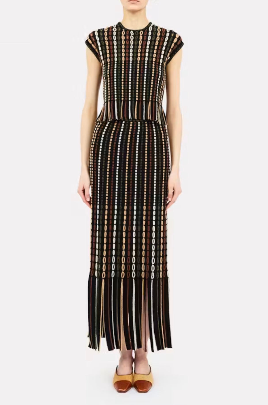 Ul0740 Noctis Knit Midi Skirt