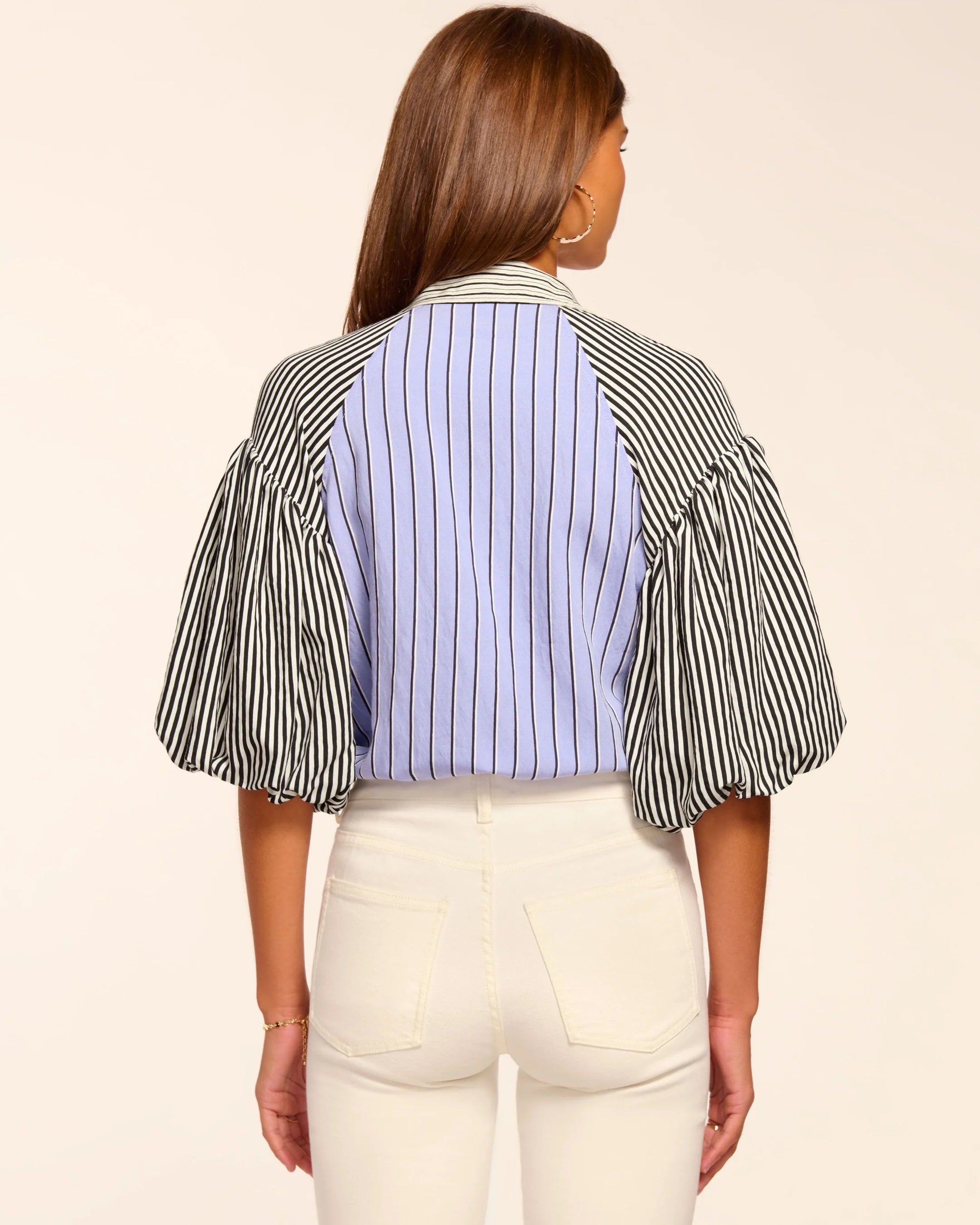 Ra2001 Preppy Stripe Blouse