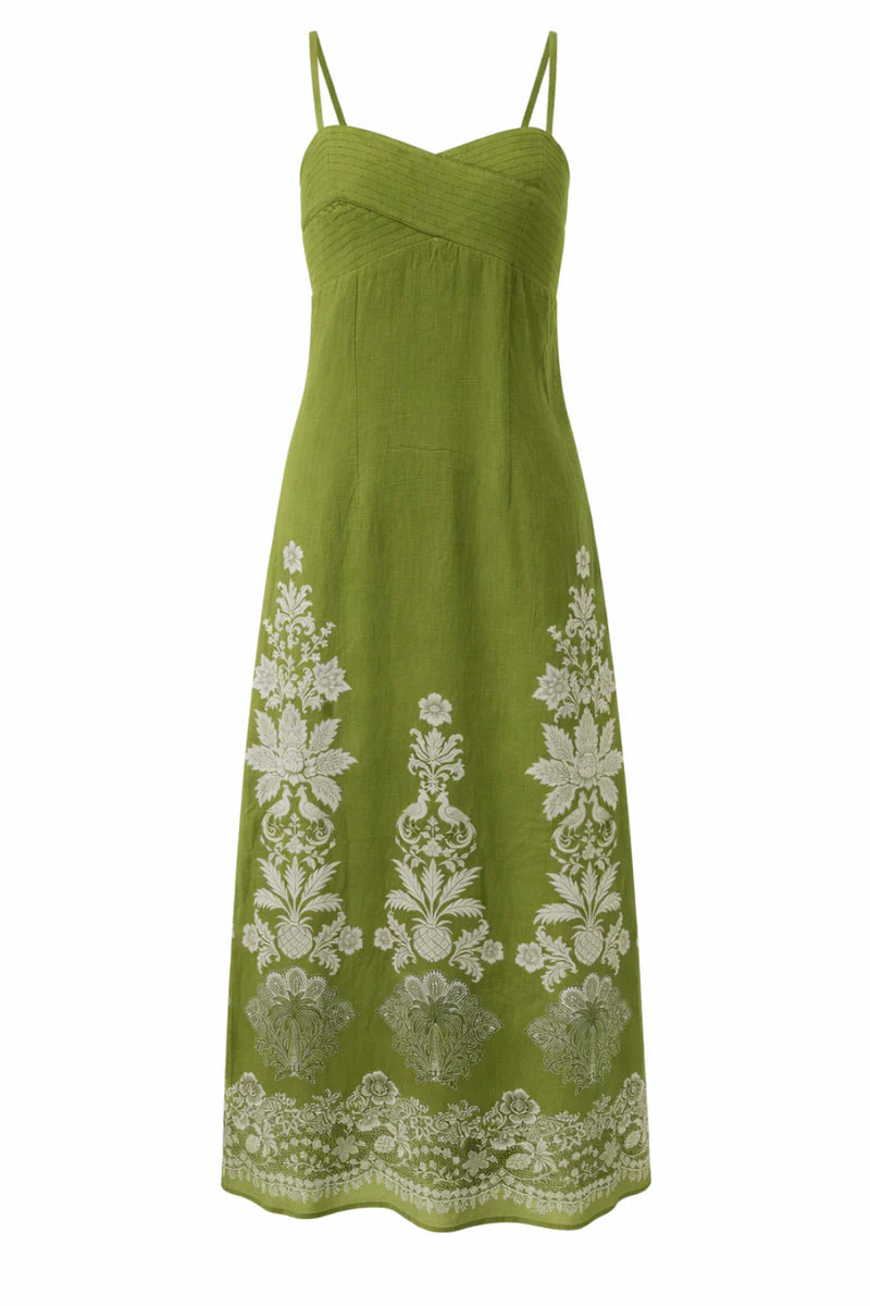 Ancarl Green Maxi Dress