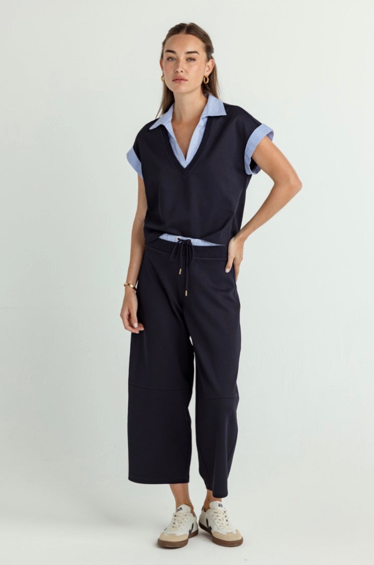 Su210 Navy Pull On Pant