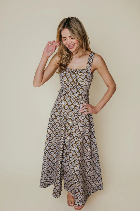 La45 Lavender Field Denim Dress