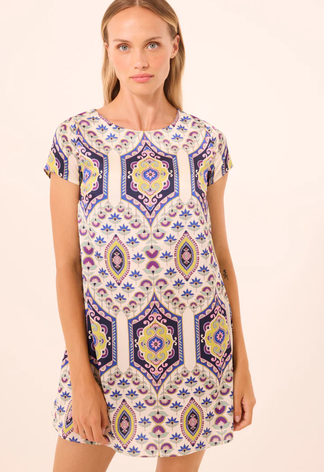 Mi9544 Mosaic Mini Dress