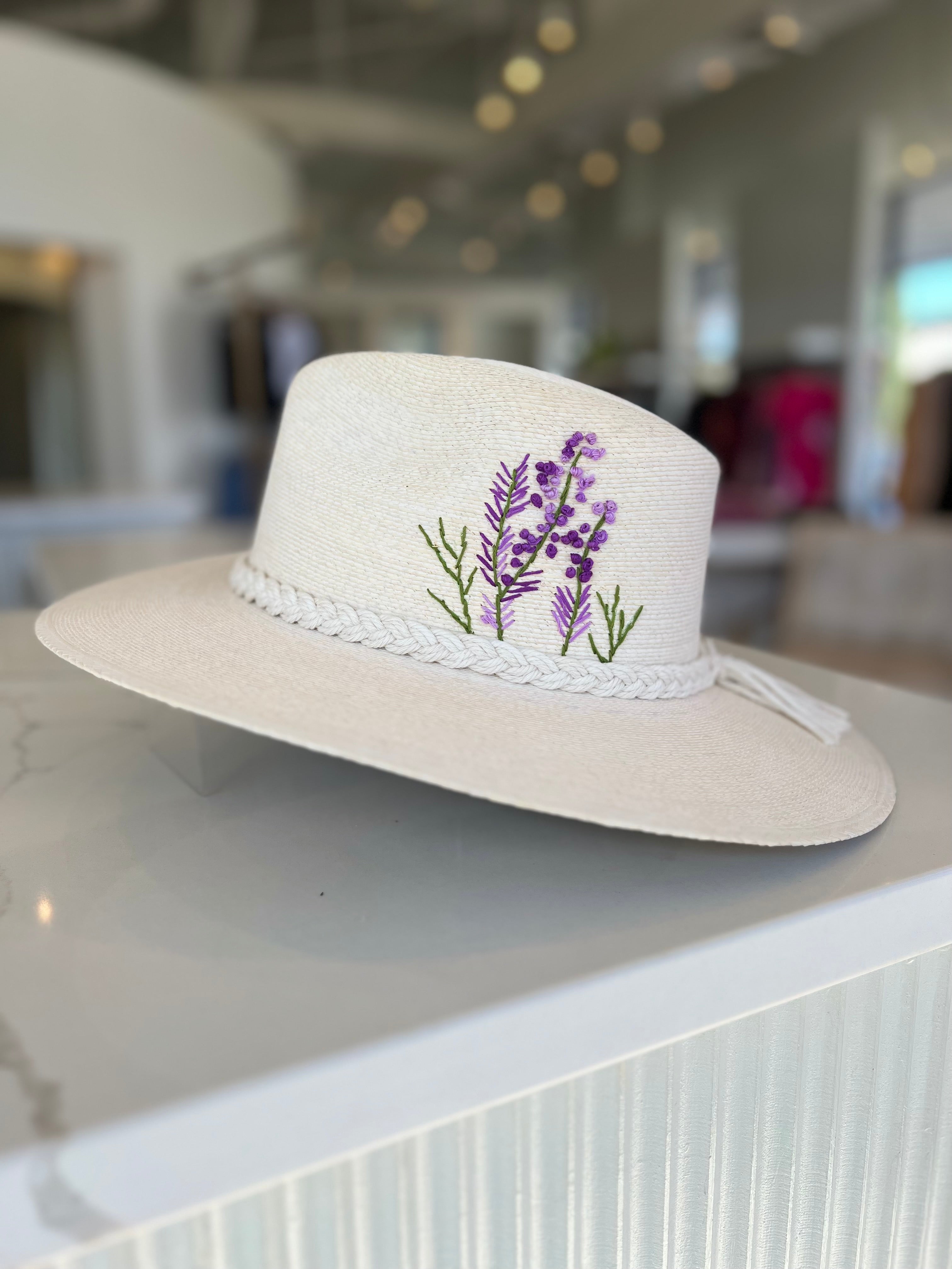 Palm Hat - Lilac
