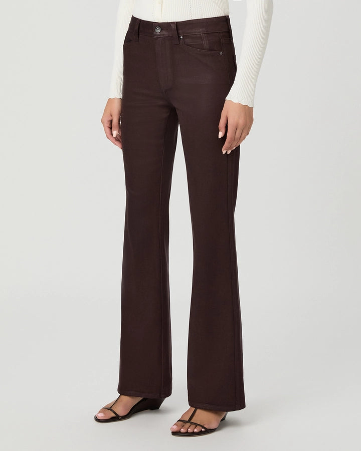Pa8799 Sofia Flare Jean - Mulberry Coated